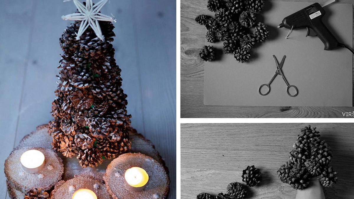 Eglutė iš konkorėžių / Virš Obelų nuotr.