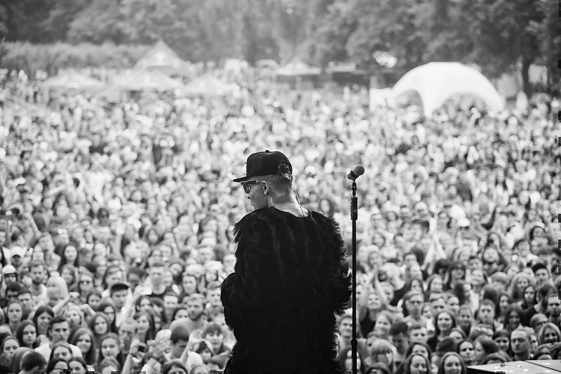 „Beissoul & Einius“ koncerto akimirka