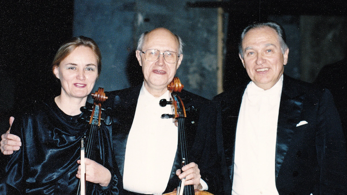 S. Sondeckienė, M.Rostropovičius, S. Sondeckis