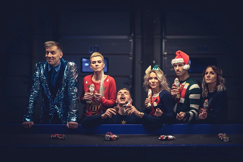 TV3 kalėdinio klipo filmavimo užkulisiai