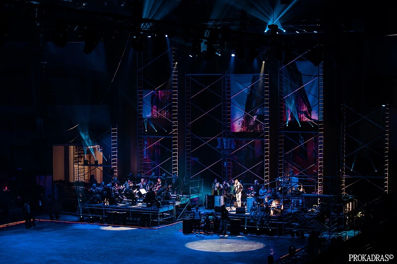 „Roko simfonija ant ledo“ repeticija