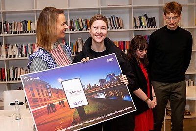 „JCDecaux premijos 2018“ laureato paskelbimas/ Pauliaus Peleckio nuotr.