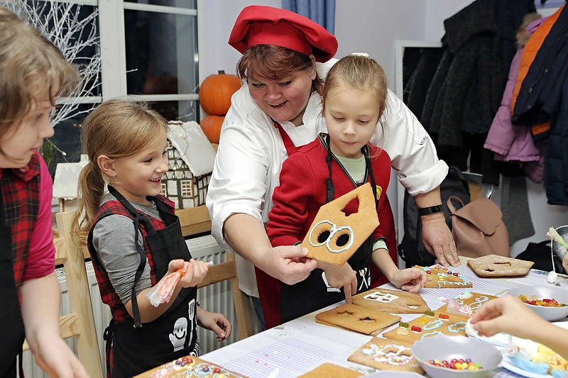 Imbierinio namelio dirbtuvės/organizatorių nuotr.