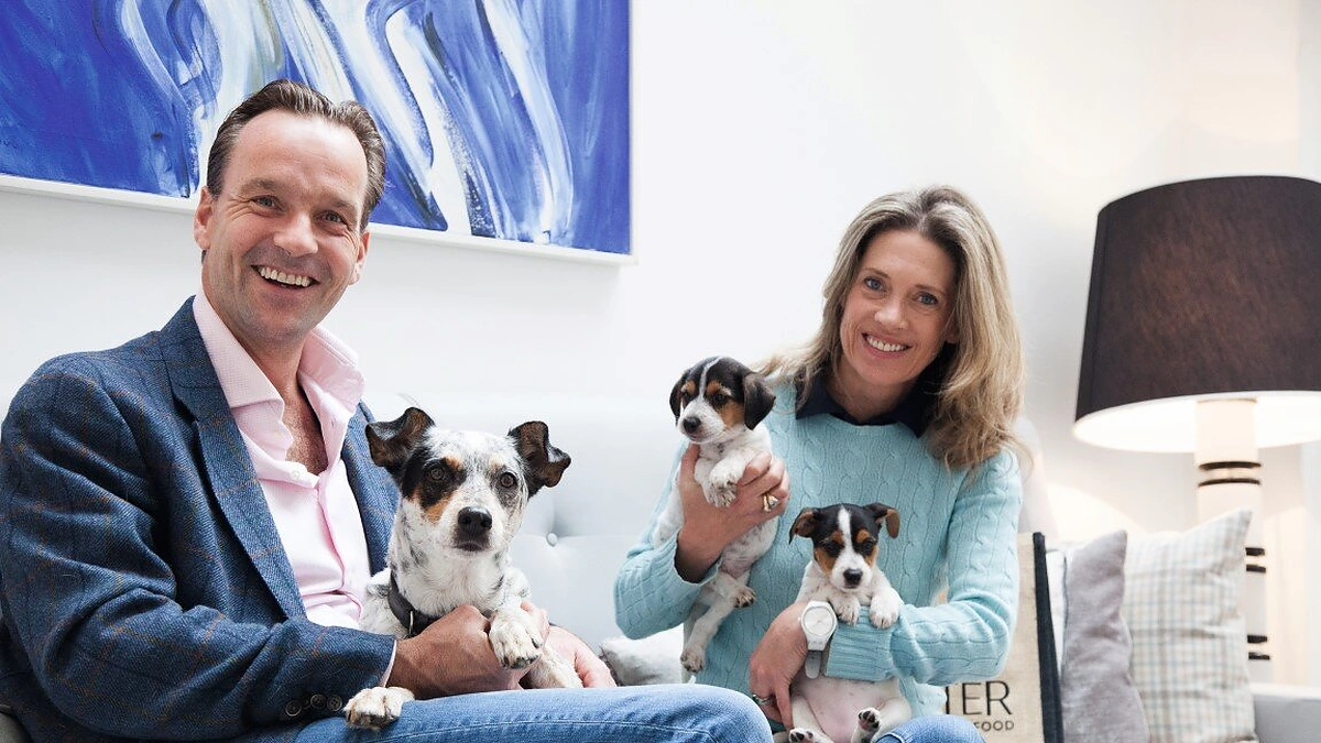 Svenas ir Zoe su šunimis/ Gedmanto Kropio nuotr.