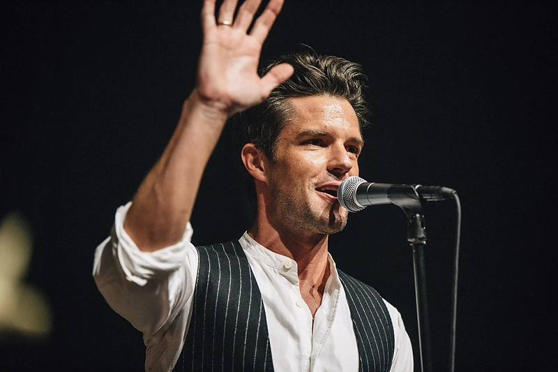 Brandonas Flowersas iš grupės „The Killers“