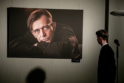 Dainiaus Ščiukos aktorių fotoportretų paroda / Teodoro Biliūno nuotr.