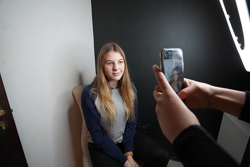 Paauglių makiažas / Organizatorių nuotr.