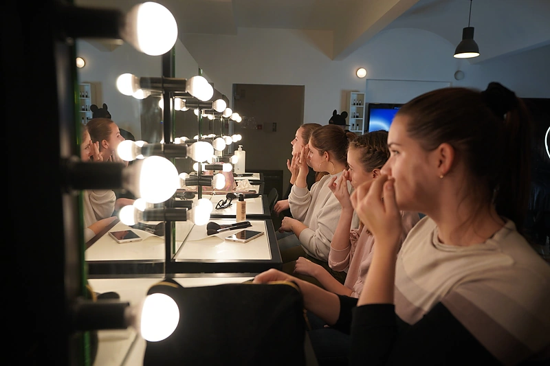 Paauglių makiažas / Organizatorių nuotr.