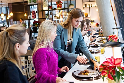 „Solt Dining“ restorane įvyko tinklaraštininkių susitikimas/Pauliaus Peleckio nuotr.