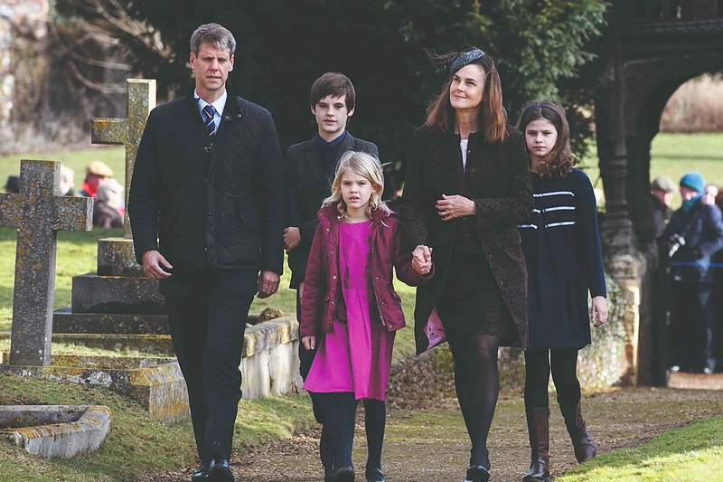 Samantha Cohen su šeima / Vida Press nuotr.