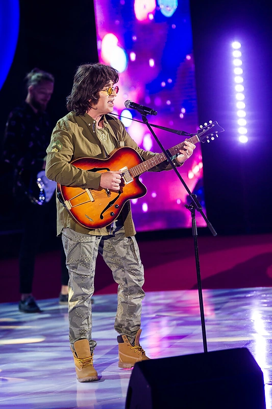 R. Janušo įsikūnijimas į Johną Lennoną/Dovydo Beržinio nuotr.