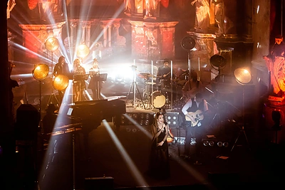 Monikos Marijos koncerto akimirka/Gretos Skaraitienės nuotr.