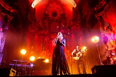 Monikos Marijos koncerto akimirka/Gretos Skaraitienės nuotr.