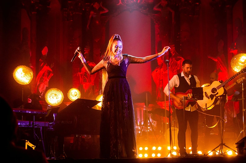 Monikos Marijos koncerto akimirka/Gretos Skaraitienės nuotr.