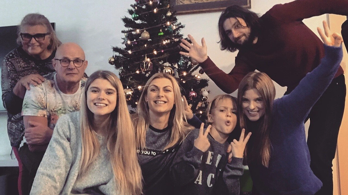 Eglė Jackaitė su šeima/asmeninio archyvo nuotr.