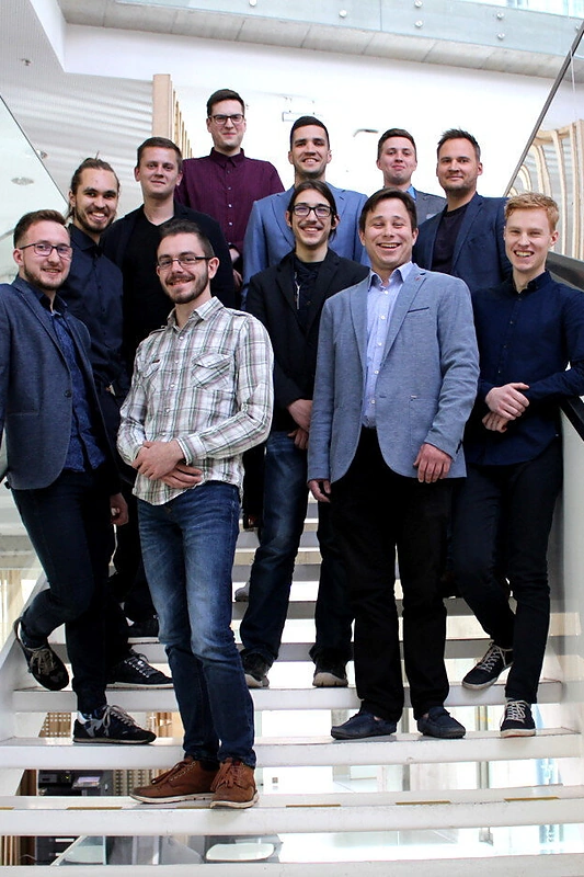 Kol kas „iDenfy“ komanda dirba įsikūrę Kauno mokslo ir technologijų centre ir kraustytis į kitą šalį ar miestą negalvoja/Asmeninio albumo nuotr.