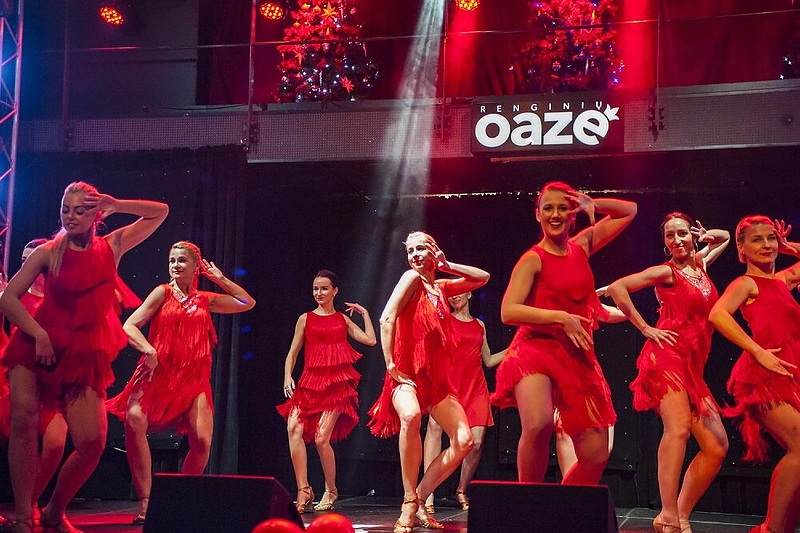 Šokių studijos akimirkos / Organizatorių nuotr.