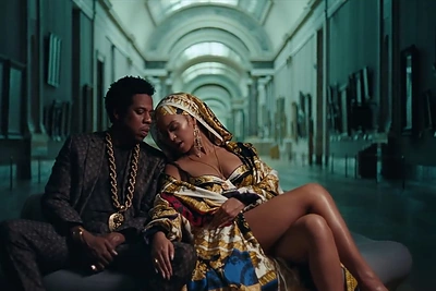 Akimirka iš Beyonce ir Jay-Z vaizdo klipo Luvre/Vida Press nuotr.