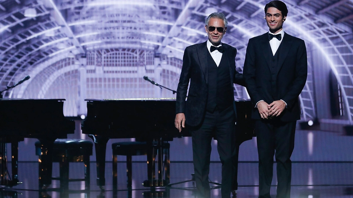 Andreo Bocelli su sūnumi Matteo