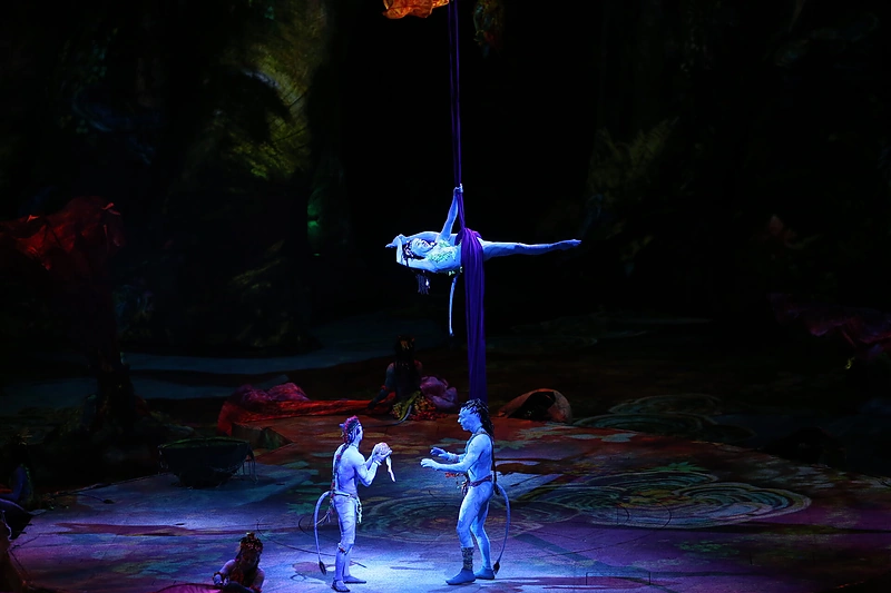 „Cirque du Soleil“ pasirodymas