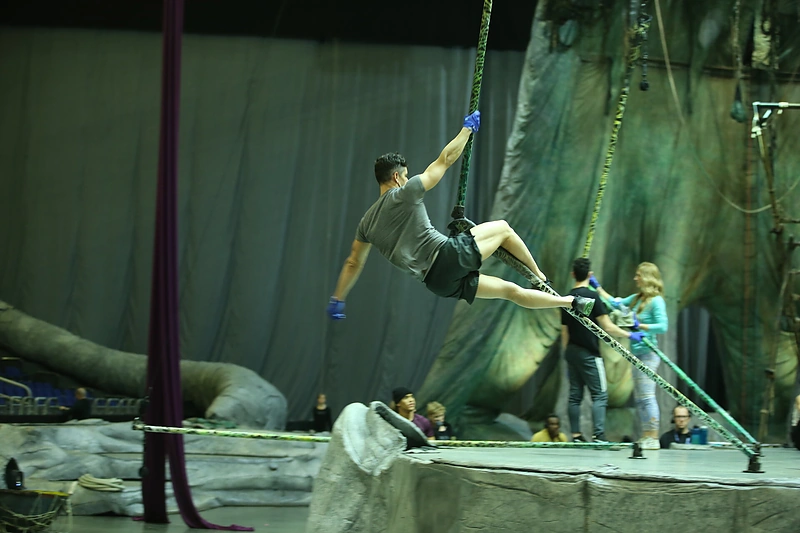 „Cirque du Soleil“ užkulisiai