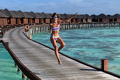 Simonos Albavičiūtės-Banditos atostogos Maldyvuose