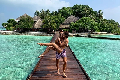 Simonos Albavičiūtės-Banditos atostogos Maldyvuose