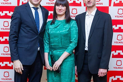 Apdovanoti prasmingiausių darbų Vilniui kūrėjai / Irmanto Gelūno nuotr.