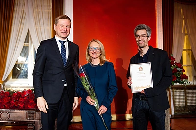 Apdovanoti prasmingiausių darbų Vilniui kūrėjai / Irmanto Gelūno nuotr.