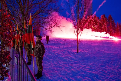 Atminimo laužų uždegimo ceremonija
