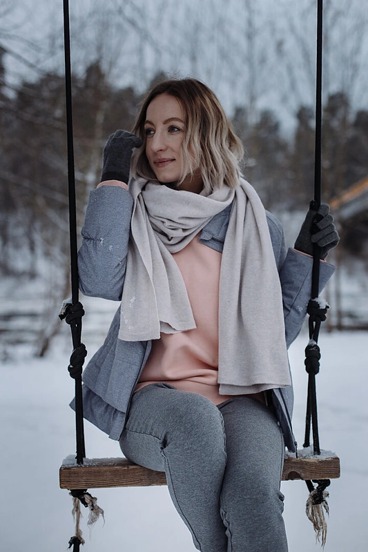 Gema Liutkevičiūtė ir Joringis Šatas pristato žiemos derinius/ Asmeninio archyvo nuotr.