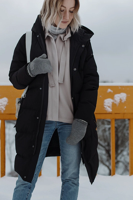 Gema Liutkevičiūtė ir Joringis Šatas pristato žiemos derinius/ Asmeninio archyvo nuotr.