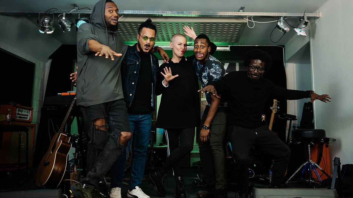 Justės Arlauskaitės-Jazzu repeticija Londone / Rusnės Draz nuotr.