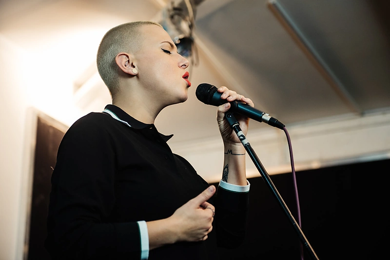 Justės Arlauskaitės-Jazzu repeticija Londone / Rusnės Draz nuotr.