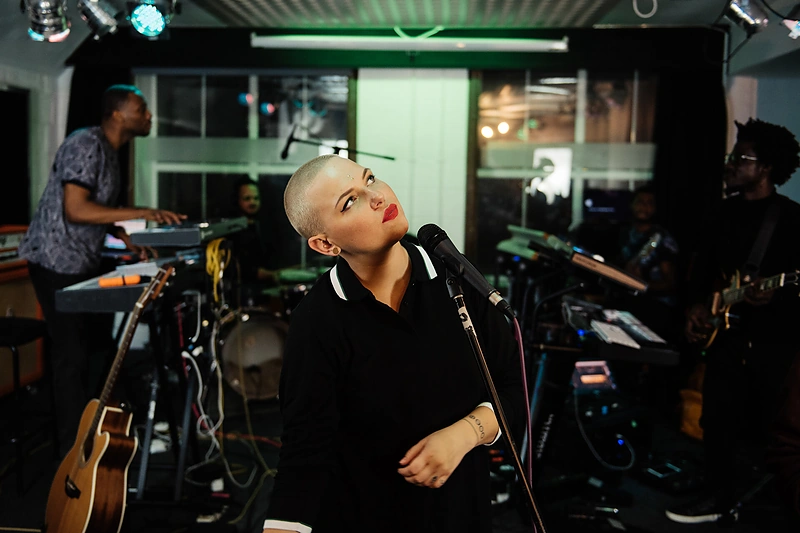 Justės Arlauskaitės-Jazzu repeticija Londone / Rusnės Draz nuotr.