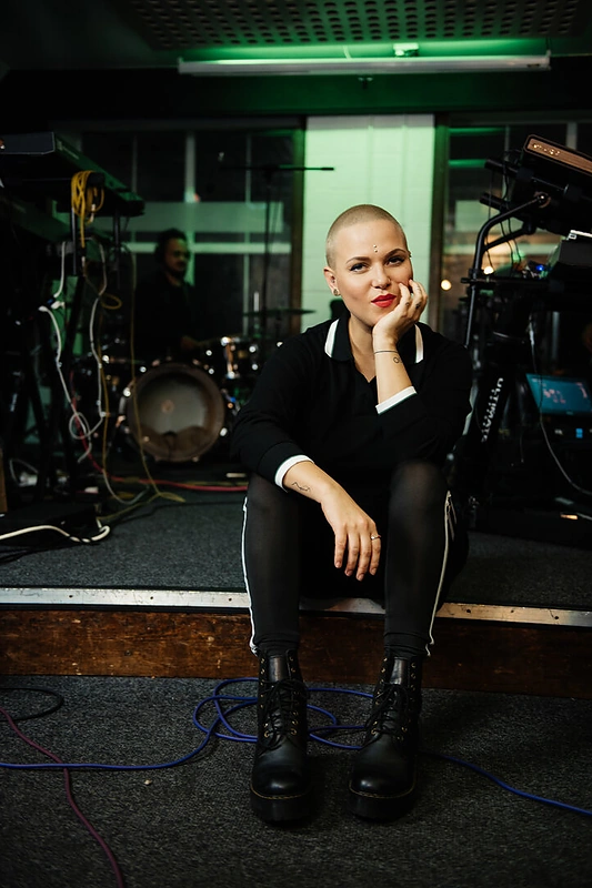 Justės Arlauskaitės-Jazzu repeticija Londone / Rusnės Draz nuotr.