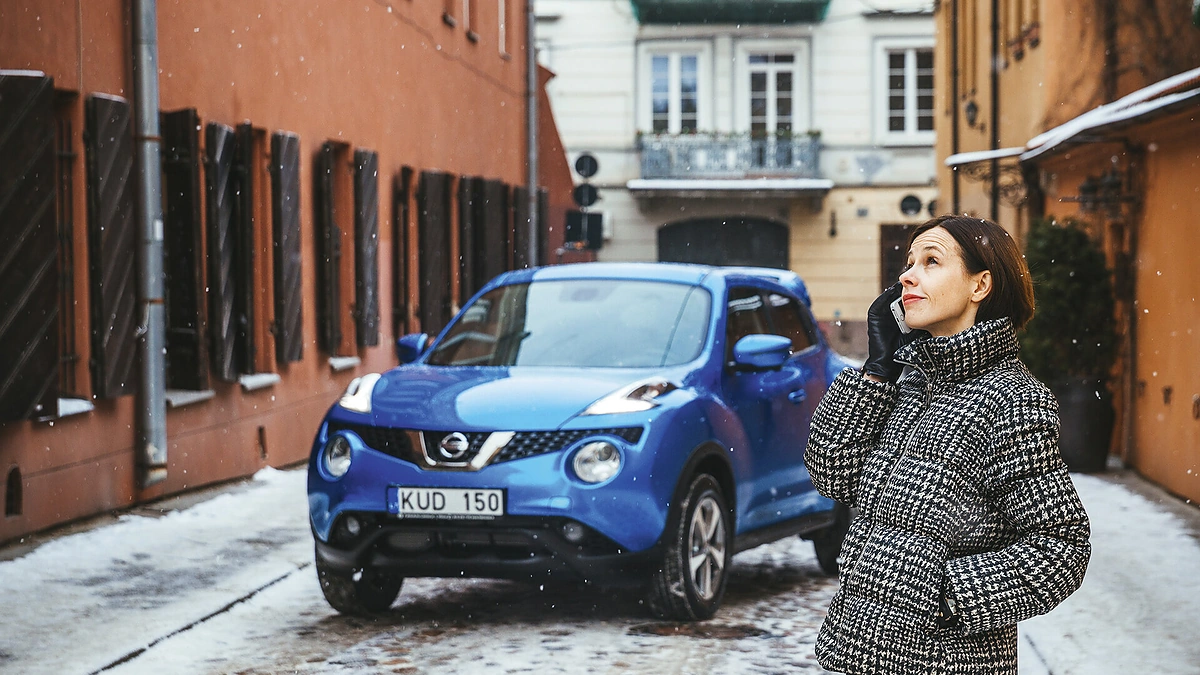 Nissan Juke/Organizatorių nuotr.
