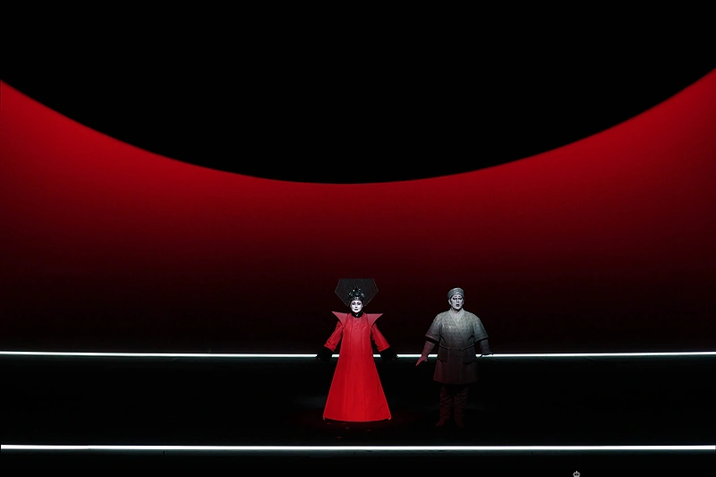 Roberto Wilsono režisuota Giacomo Puccini opera „Turandot“/Organizatorių nuotr.