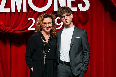 Asta Stašaitytė su sūnumi Emiliu / Luko Balandžio / 15min nuotr.