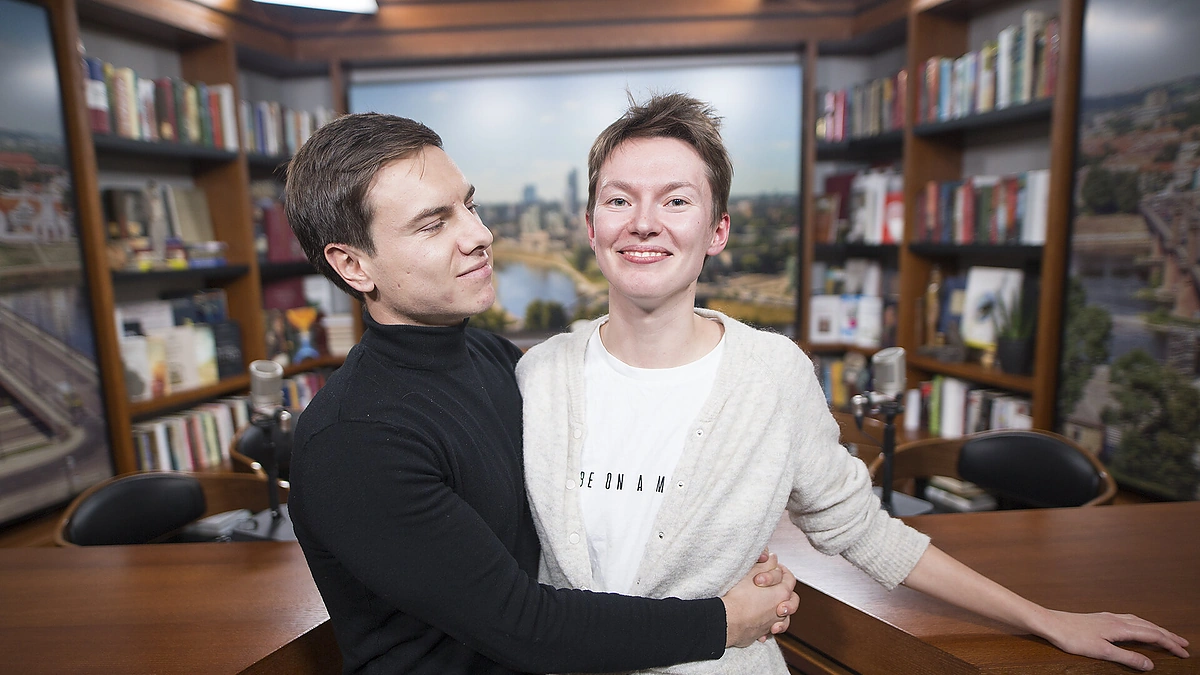 Benediktas Gylys ir Beata Tiškevič/K. Mankausko nuotr.