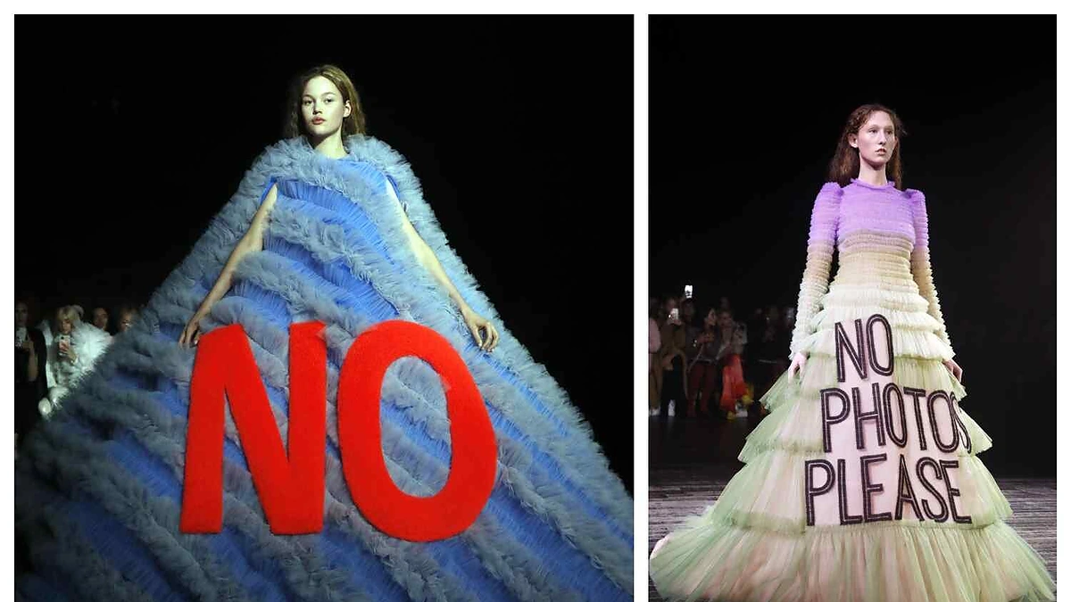 „Viktor & Rolf“ suknelių kolekcija / „Scanpix“ nuotr.