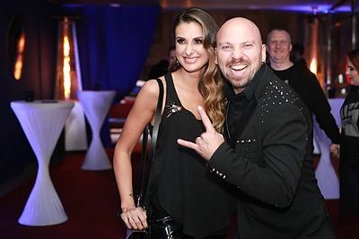 Remigijus Žiogas su žmona Rovena / Eriko Ovčarenko / BNS nuotr.