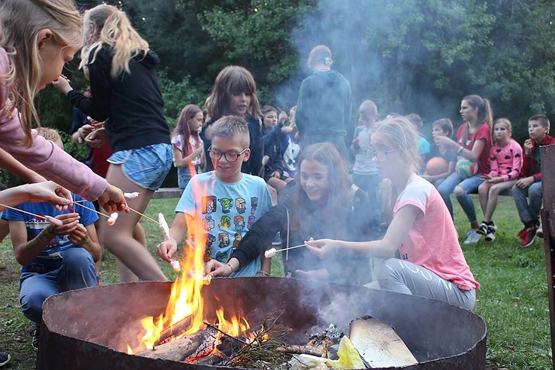 Akimirkos iš stovyklos/ Asmeninio albumo nuotr.