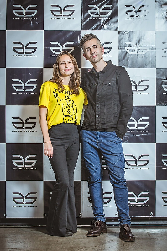 Arnoldas Remeika ir Ieva Zubavičiūtė/Edvardo Bertašiaus nuotr.