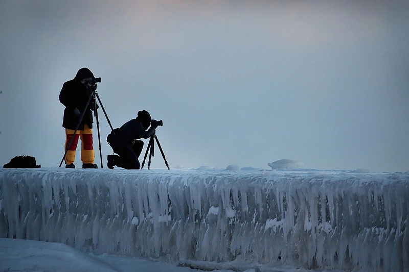 Čikagą stingdantis šaltis/Scanpix nuotr.