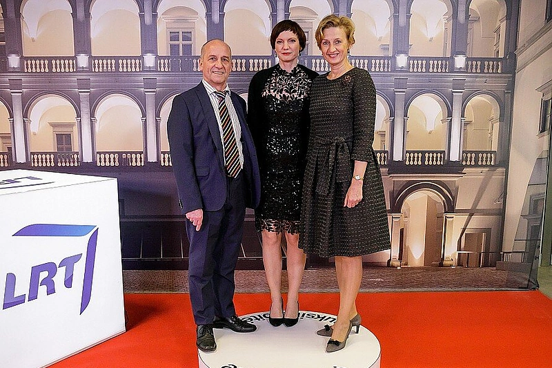 Apdovanojimų akimirka/E. Genio nuotr. (Lrt.lt)