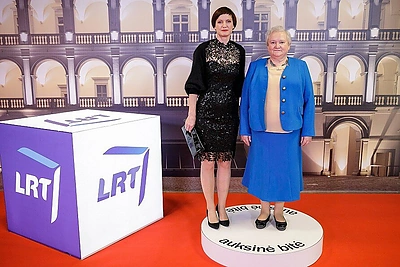 Apdovanojimų akimirka/E. Genio nuotr. (Lrt.lt)