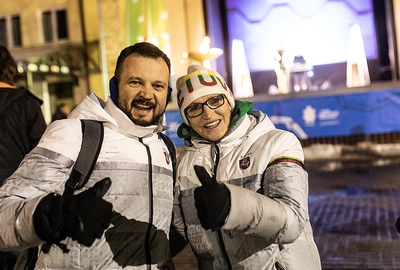 Prasidėjo „LTeam olimpinis žiemos festivalis“ /V. Dranginio nuotr.