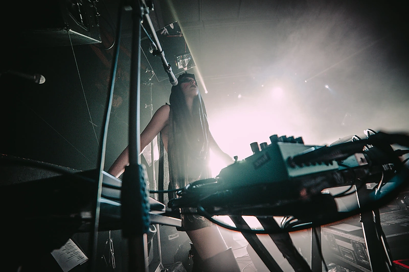 IAMX koncerto akimirka / I. Avižinio nuotr.