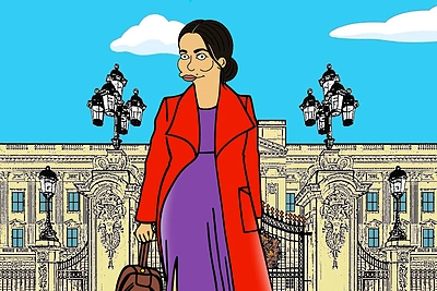 Meghan Markle/ aleXsandro Palombo nuotr.